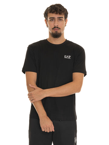 EA7 Men's Black T-Shirt