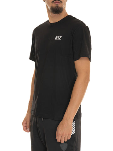 EA7 Men's Black T-Shirt