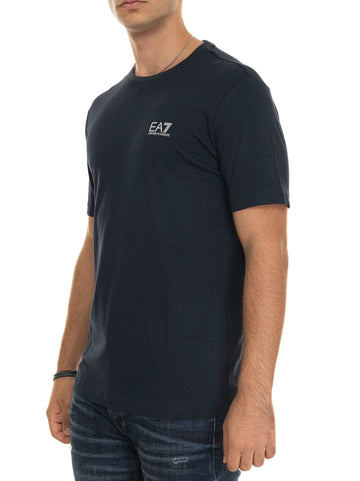 EA7 Men's Blue T-Shirt