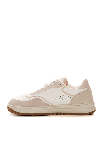 Sneakers con lacci Bianco-rosa EA7 Donna