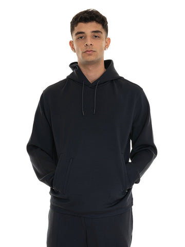 Hooded Sweatshirt Blue Emporio Armani Man