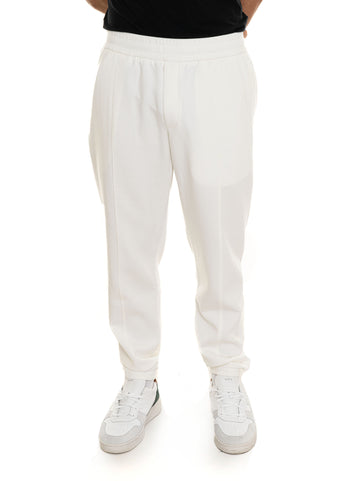 Emporio Armani Men's White Sweatpants