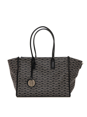 Shopper bag model Black-beige Emporio Armani Women