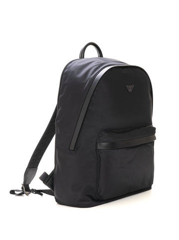 Emporio Armani Man Black Backpack