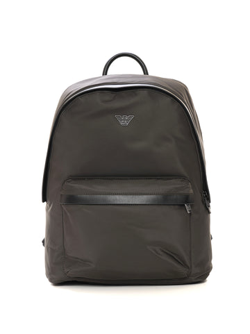 Emporio Armani Men's Military Green Backpack