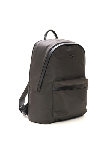 Emporio Armani Men's Military Green Backpack