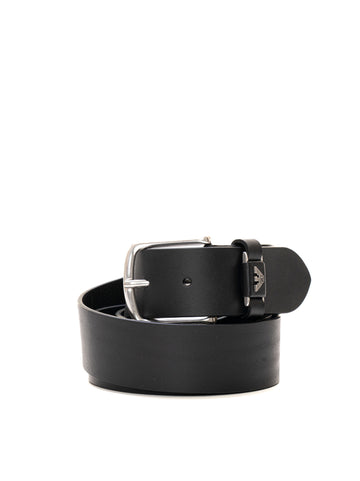 Emporio Armani Men's Black Belt