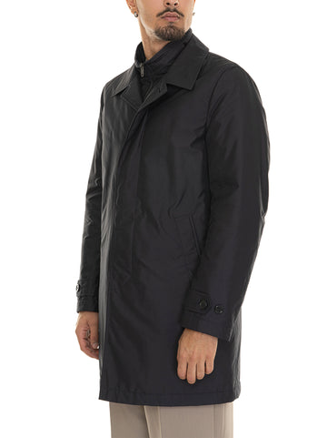 Fay Men's Morning Blu Nylon Jacket