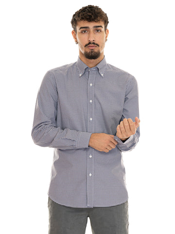 Fay Men's Brown Casual Shirt