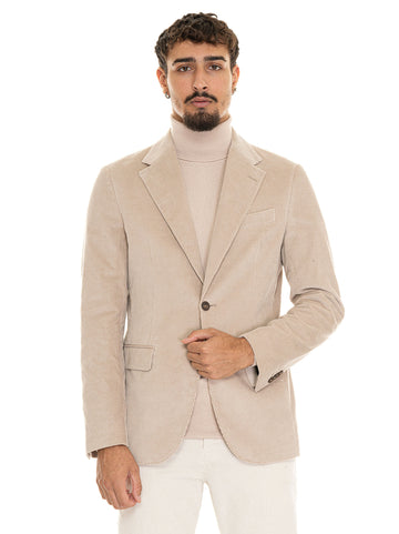 Beige Fay Men's 2-Button Jacket