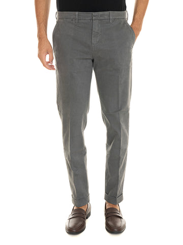 Pantalone modello chino Grigio Fay Uomo