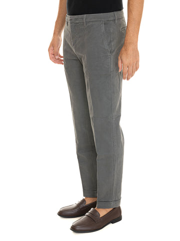 Pantalone modello chino Grigio Fay Uomo