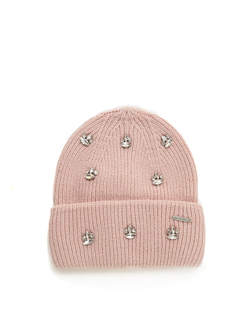 Cappello in maglia Rosa Guess Donna