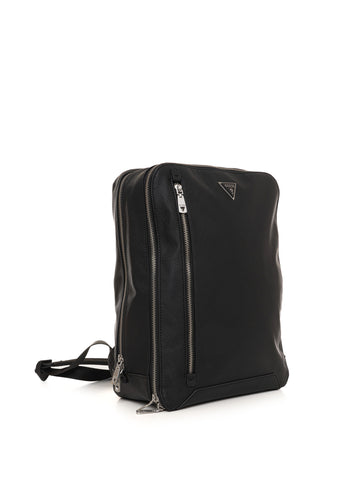 Guess Men's Torino Black Backpack