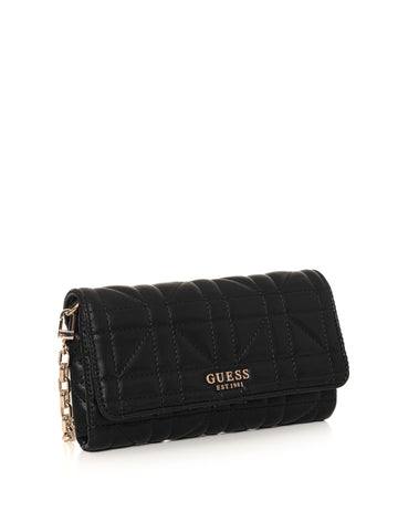 Assia Small Crossbody Bag Black Guess Women