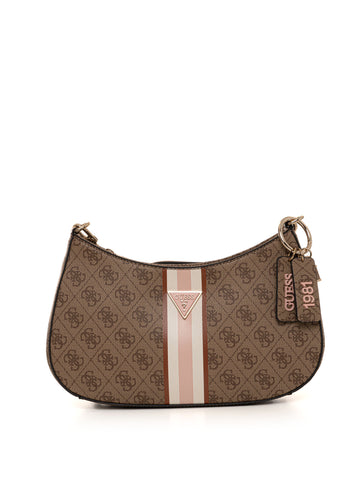 Guess Women's Noelle Beige Shoulder Bag