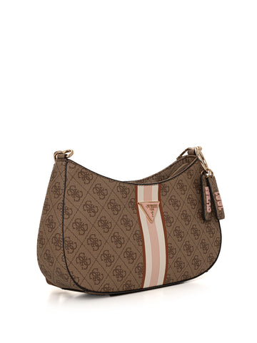 Guess Women's Noelle Beige Shoulder Bag