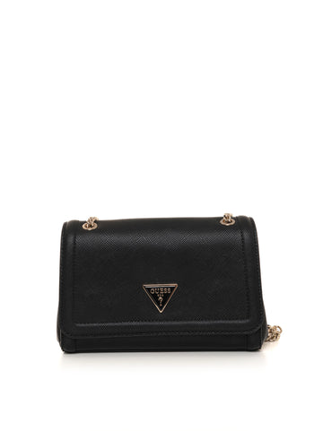 Guess Women's Noelle Black Shoulder Bag