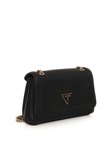 Guess Women's Noelle Black Shoulder Bag