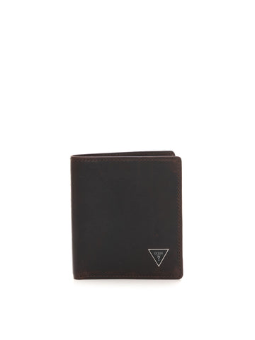 Guess Men's Brown Roma Wallet