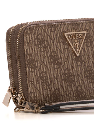 Guess Women's Beige Laurel Medium Wallet