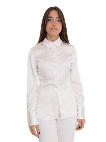 Camicia da donna  fernanda Latte Guess Donna