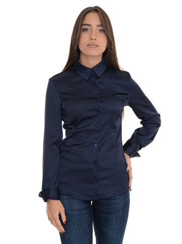 Camicia da donna  fernanda Blu Guess Donna