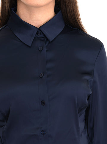 Camicia da donna  fernanda Blu Guess Donna