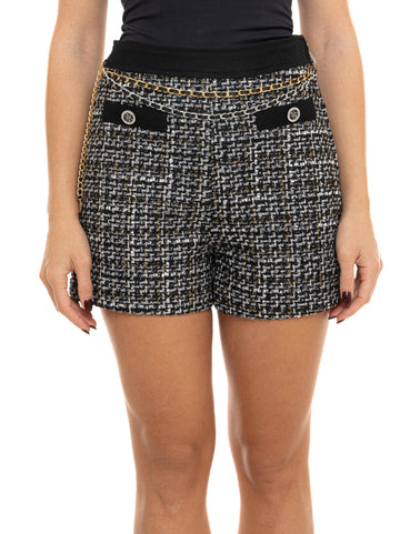 Shorts Yvonne Nero-bianco Guess Donna