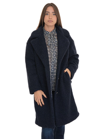 Cappotto 3 bottoni Berenice  Blu Guess Donna