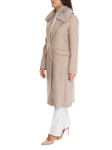 Cappotto in panno  Nancy  Naturale Guess Donna