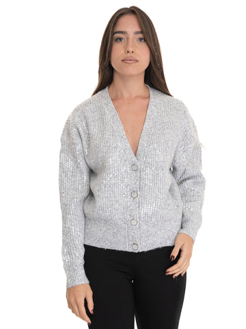 Cardigan Grigio medio Guess Donna