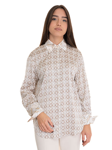 Camicia da donna Bianco Guess Donna