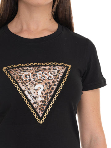 Black Guess Women's T-shirt