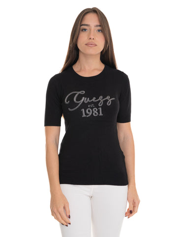 Maglia  paloma  Nero Guess Donna