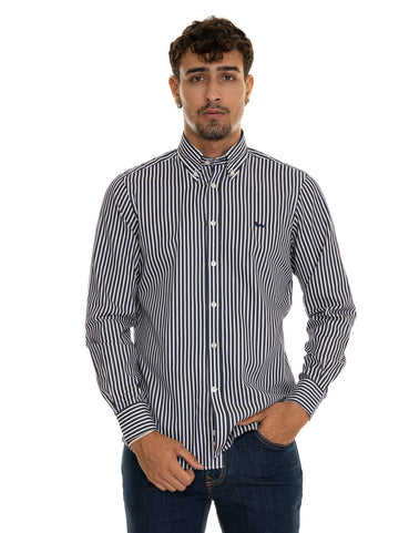 Camicia casual Blu Harmont & Blaine Uomo