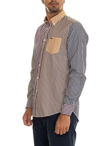 Camicia casual Multicolor Harmont & Blaine Uomo