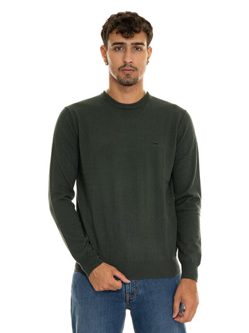 Maglia girocollo Verde Harmont & Blaine Uomo