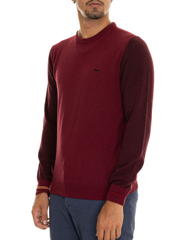 Pullover girocollo Bordeau Harmont & Blaine Uomo