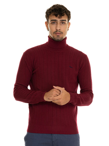 Pullover collo alto Bordeau Harmont & Blaine Uomo