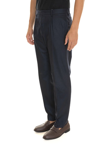 Pantalone modello chino  New chino Blu Hindustrie Uomo