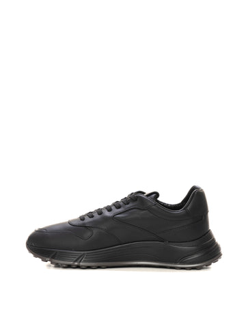 Hogan Men's Hyperlight Black Leather Sneakers