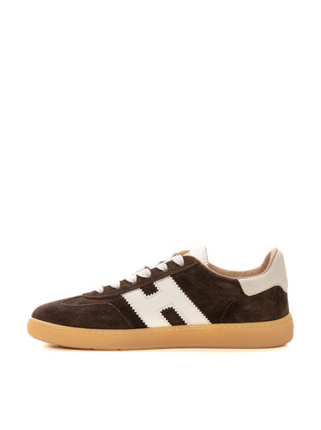 Hogan Men's Cool Brown Suede Sneakers