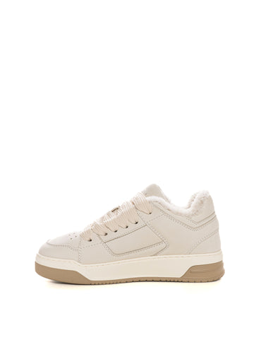 Sneakers con lacci H667 Avorio Hogan Donna