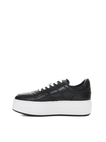 H670 Black Hogan Women's High Sneakers