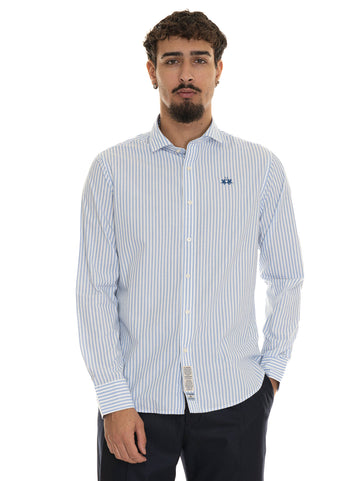 La Martina Men's Innocent Long Sleeve Shirt Light Blue