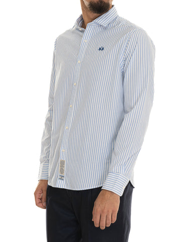 La Martina Men's Innocent Long Sleeve Shirt Light Blue