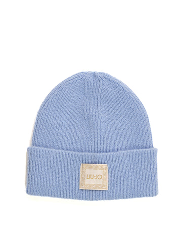 Cappello in maglia Azzurro Liu Jo Donna