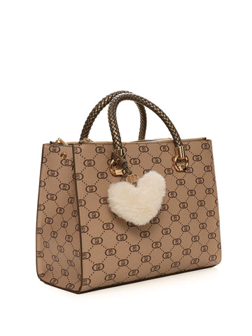 Borsa a mano Beige-marrone Liu Jo Donna