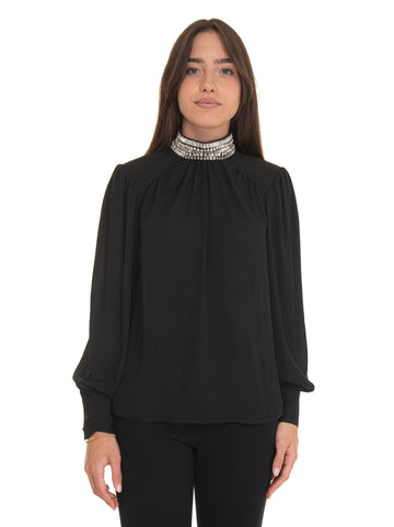 Camicia da donna a casacca Nero Liu Jo Donna